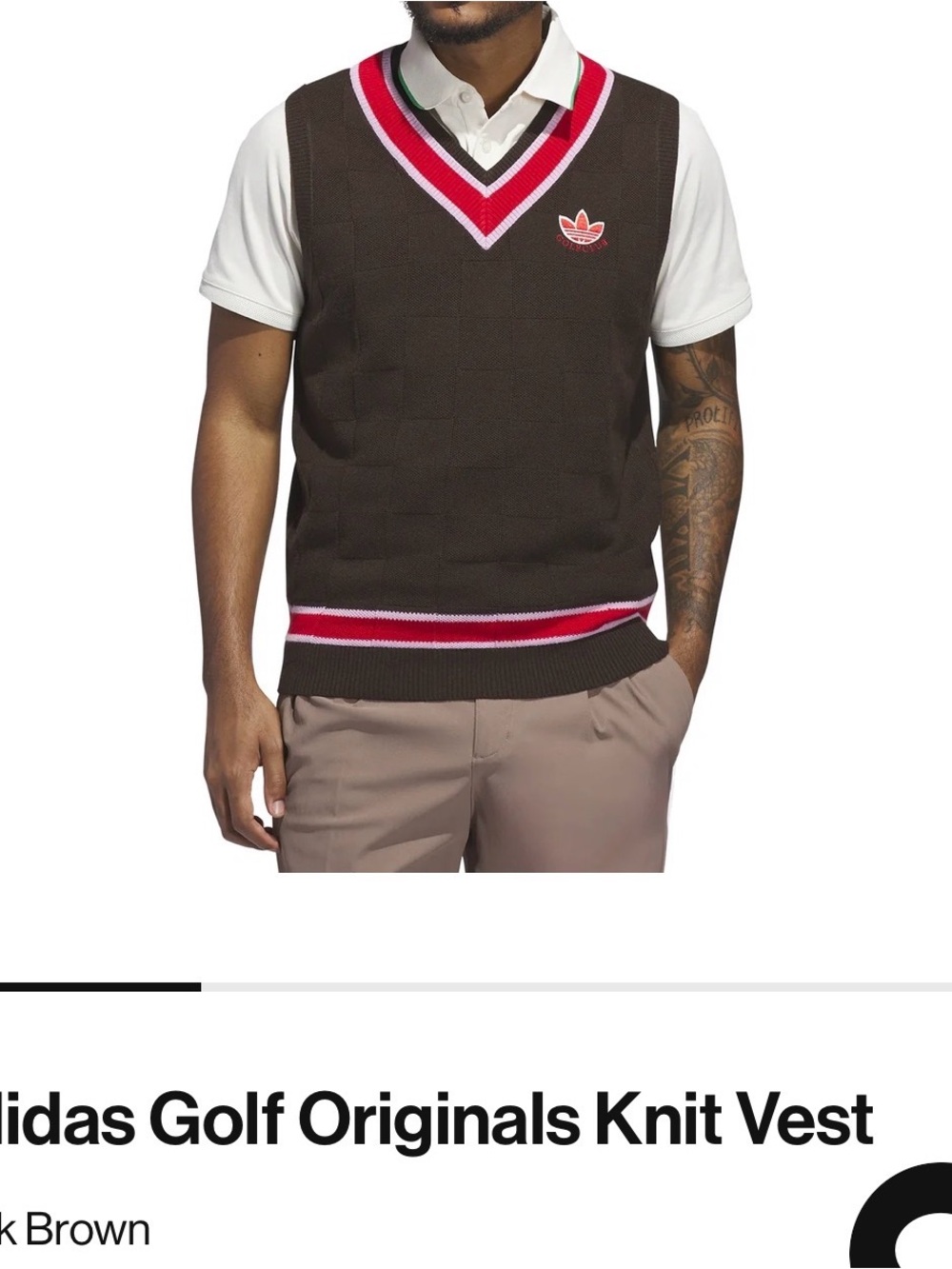 Adidas Knit Vest